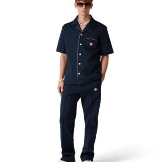 Jacquard-skjorta med monogram