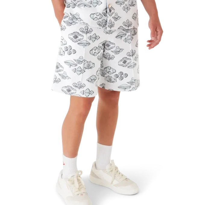 Jacquardmönstrade träningsshorts Jacquardmönstrade träningsshorts