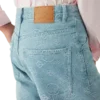 Jeans i denim med Monogram och avslappnad passform