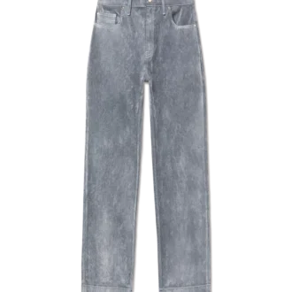 Jeans med persikostruktur