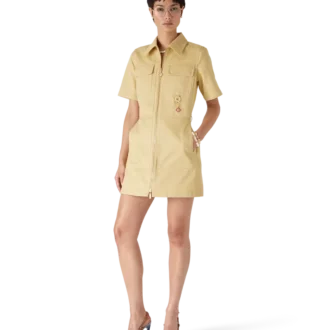 klnning i bomullsjacquard med monogram 2 330x330 - Kl&auml;nning i bomullsjacquard med monogram