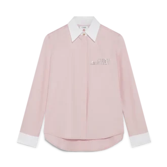 Kristallskjorta med korta ärmar