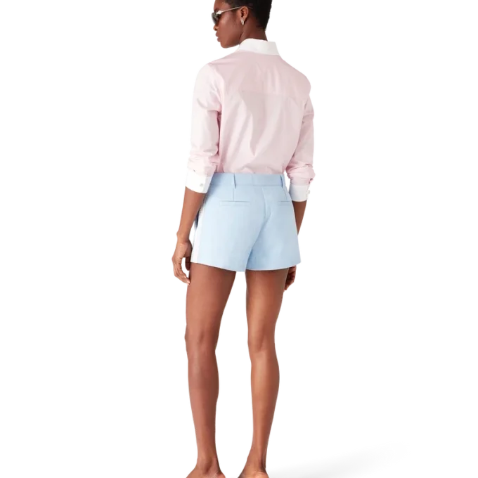 Kristallskjorta med korta ärmar