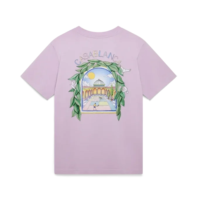 L’arche De Tennis shorts-ärmad T-shirt