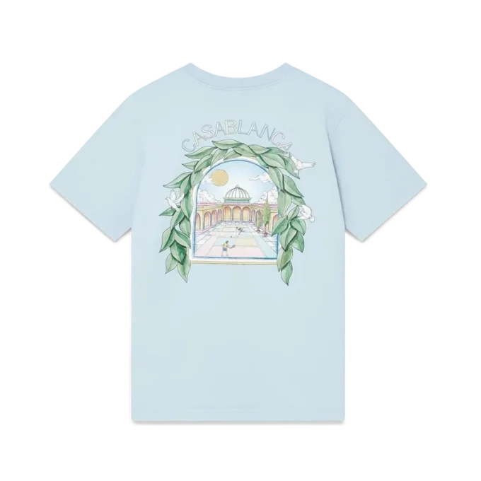 L’arche De Tennis shorts-ärmad T-shirt