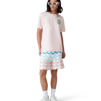 L’arche De Tennis shorts-ärmad T-shirt