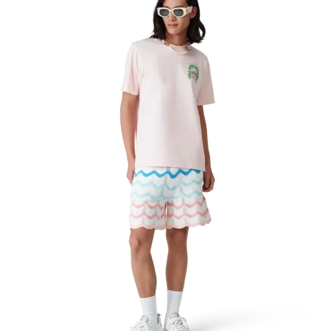 L’arche De Tennis shorts-ärmad T-shirt