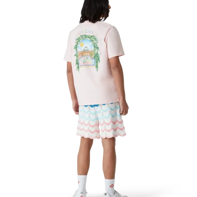 L’arche De Tennis shorts-ärmad T-shirt