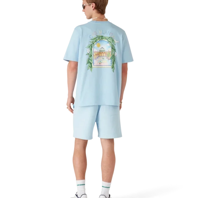 L’arche De Tennis shorts-ärmad T-shirt