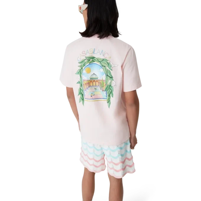 L’arche De Tennis shorts-ärmad T-shirt