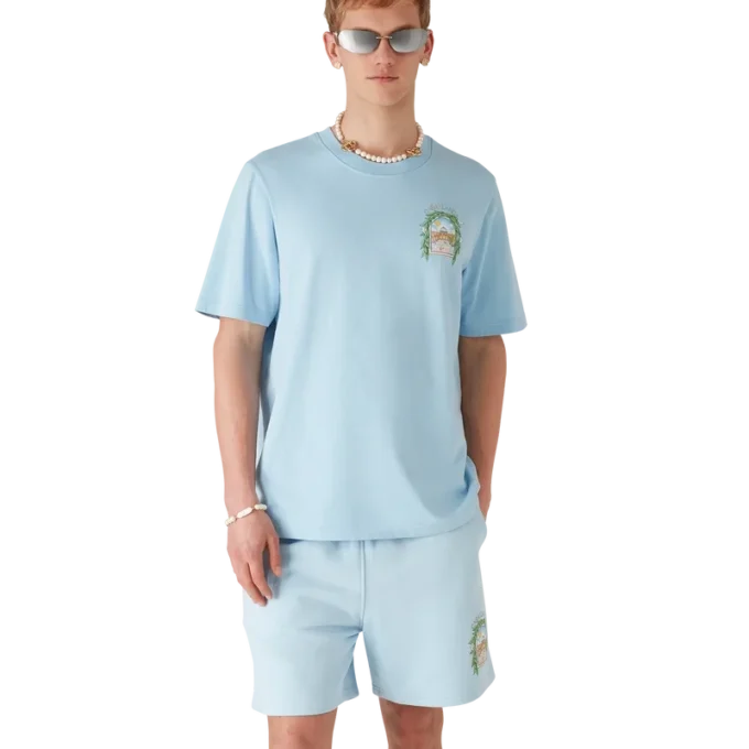 L’arche De Tennis shorts-ärmad T-shirt