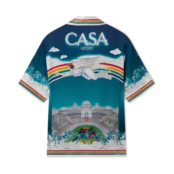 La Daesse Du Stade silkeskjorta