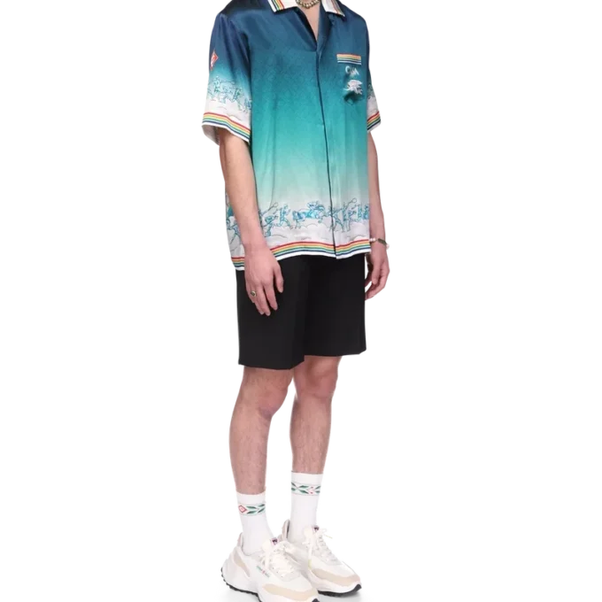 La Daesse Du Stade silkeskjorta