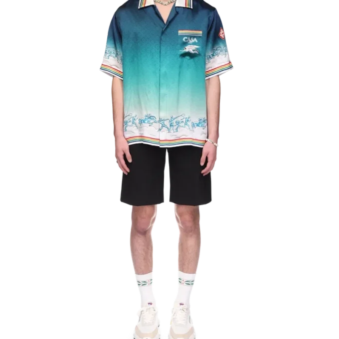 La Daesse Du Stade silkeskjorta