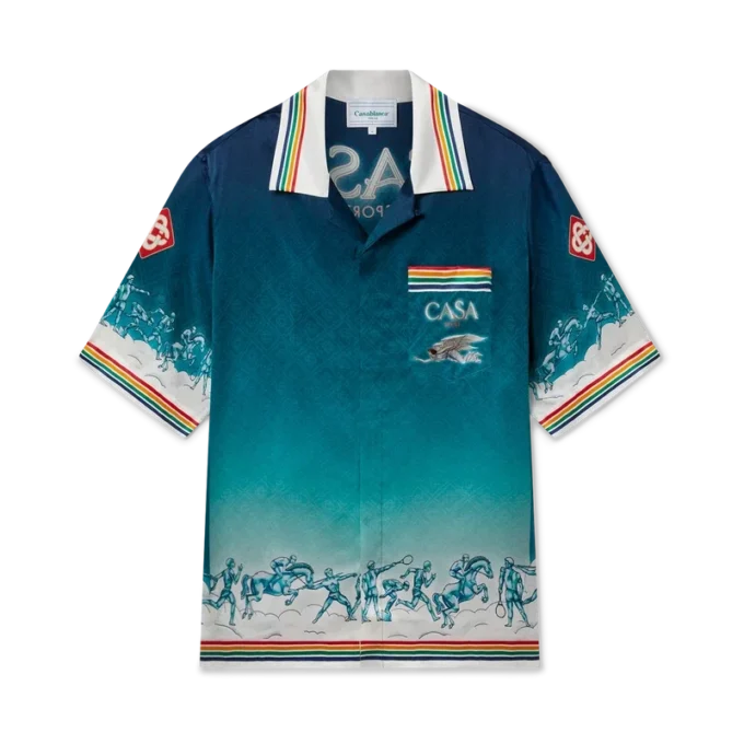 La Daesse Du Stade silkeskjorta