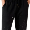 La Pramonition-joggingbyxor med kristallprydnader