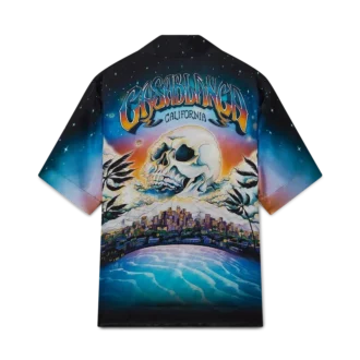 La Pramonition kortärmad silkesskjorta La Pramonition kortärmad silkesskjorta