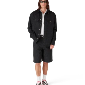 Laser Monogram-jeansshorts