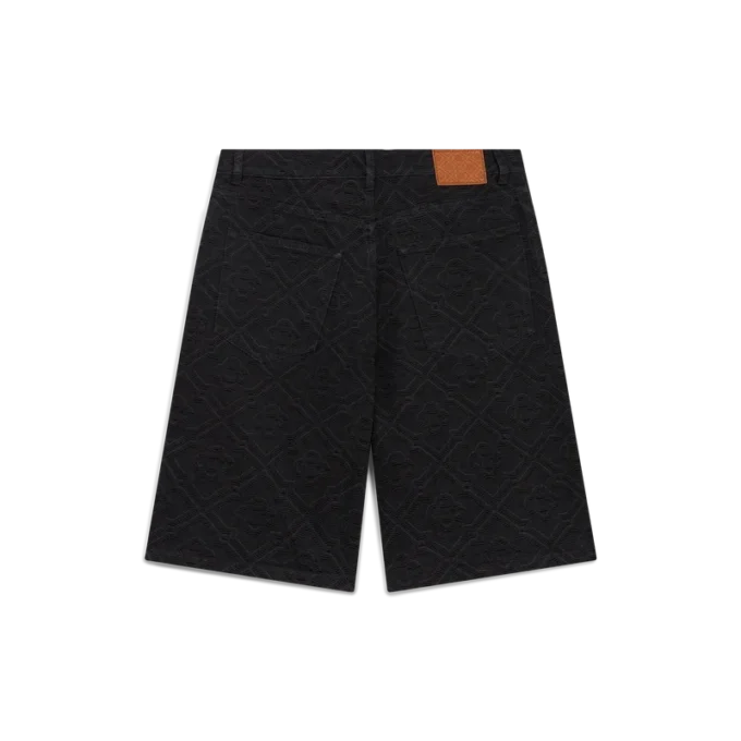 Laser Monogram-jeansshorts