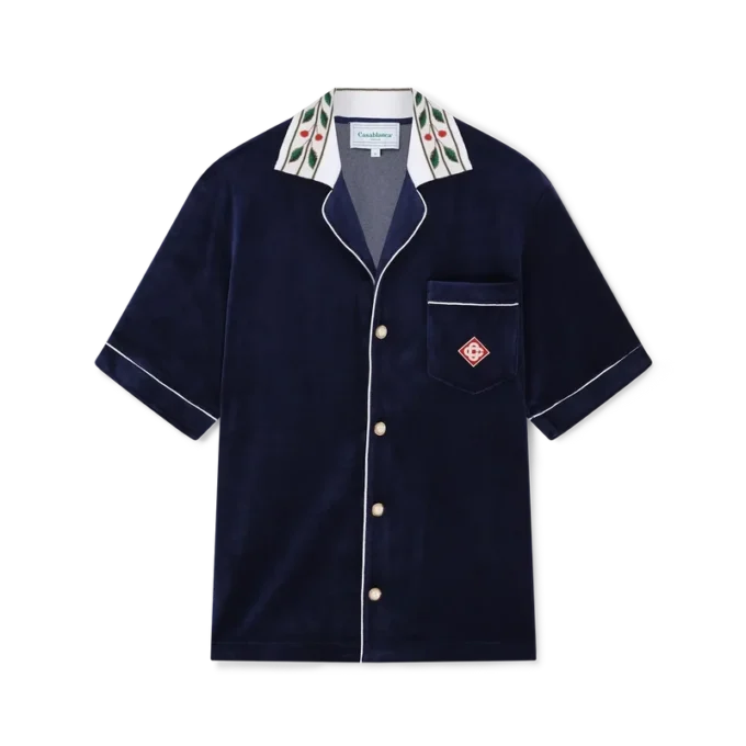 Laurel Velour kortärmad skjorta