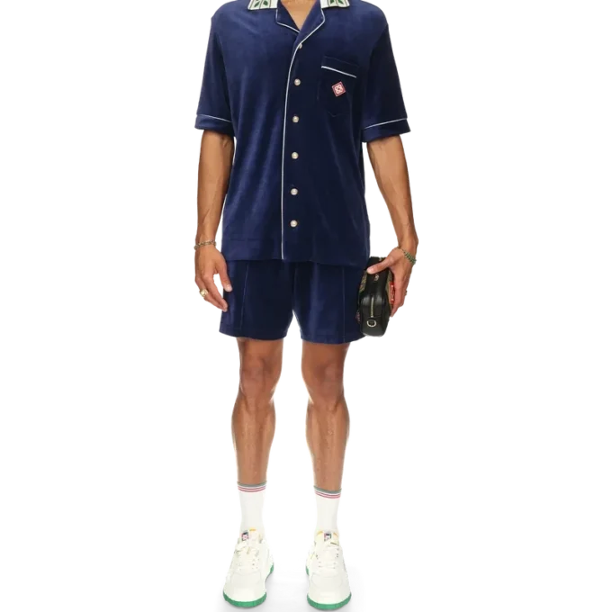 Laurel Velour kortärmad skjorta