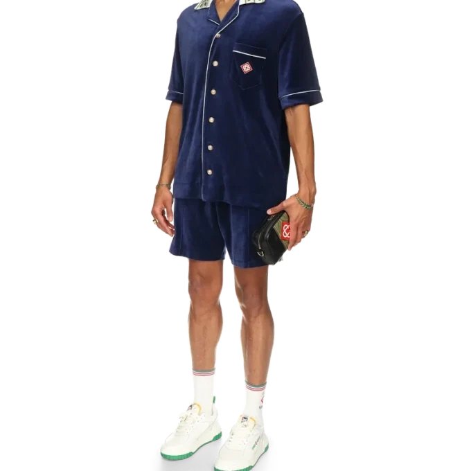 Laurel Velour kortärmad skjorta