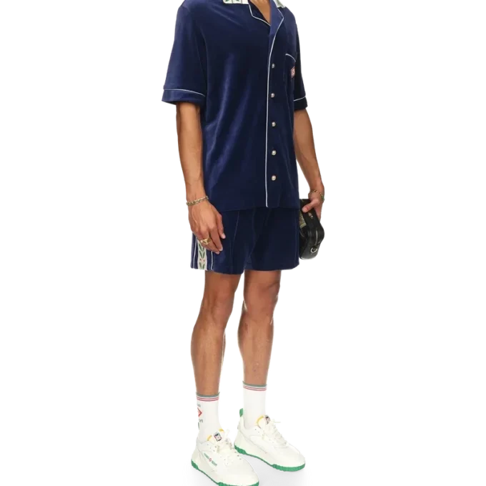 Laurel Velour kortärmad skjorta