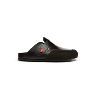 Lädermule för utomhusbruk