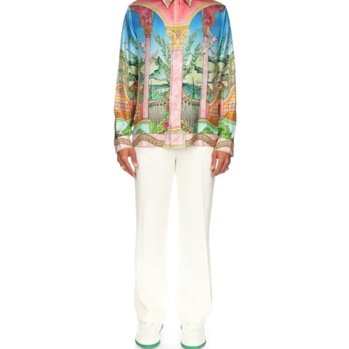 Le Jardin Ideal-skjorta