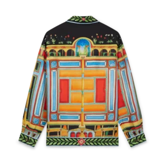 Le Palais En Fleur silkskjorta