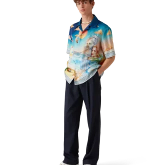 le plongeon kortrmad silkeskjorta 2 330x330 - Le Plongeon kort&auml;rmad silkeskjorta