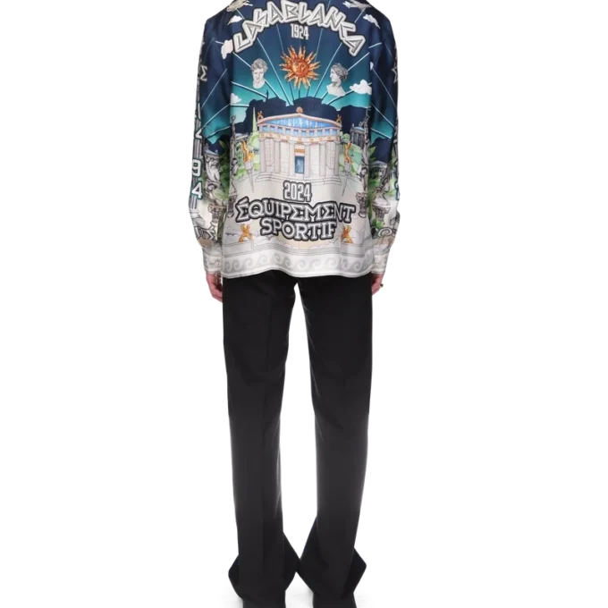 Le Temple Du Sport silkeskjorta