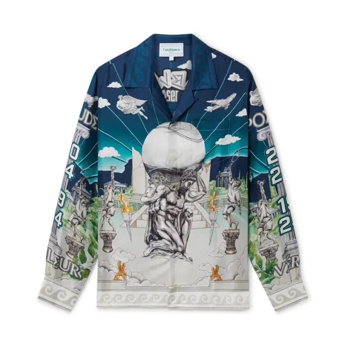 Le Temple Du Sport silkeskjorta