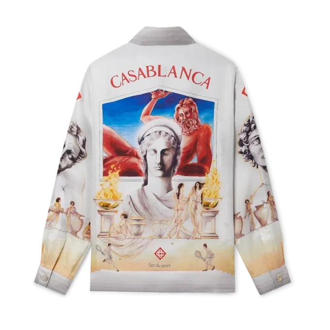 Le Theatre silkskjorta