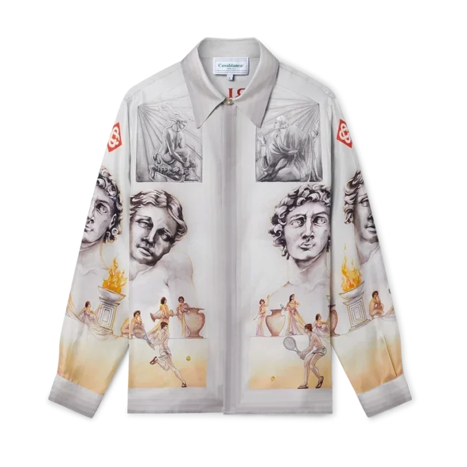 Le Theatre silkskjorta