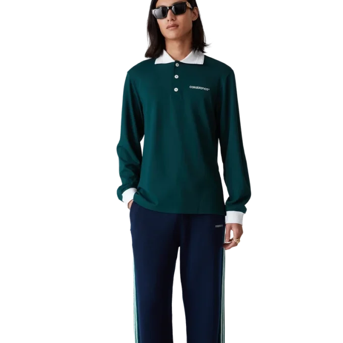 Långärmad pikétröja