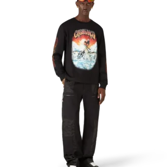 Långärmad skidt-shirt