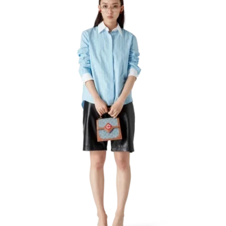 Långärmad skjorta med Laurel-randmönster