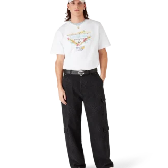 Los Angeles Store T-shirt med tryckt logo och korta shorts