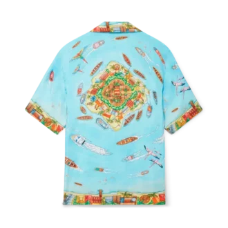 Maison Sur Piloti silkes skjorta