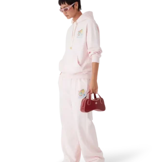 Manga Tennis Ball Open Hem Sweatpants Manga Tennis Ball Open Hem Sweatpants