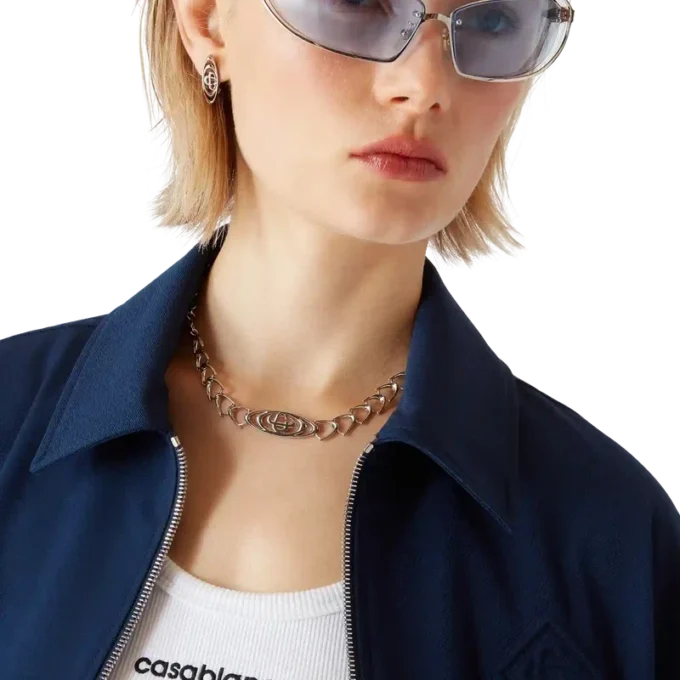 Marinblå kostymjacka i ull Marinblå kostymjacka i ull