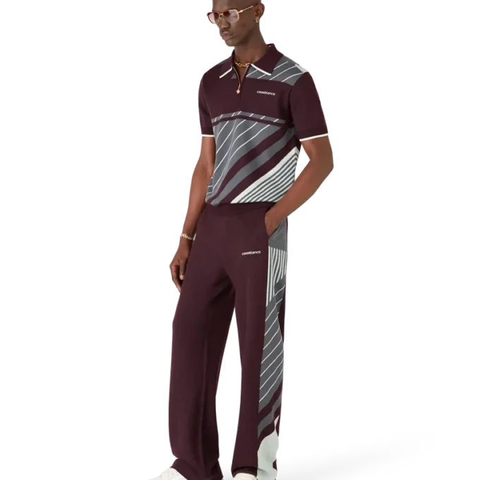 Merino Diagonal Tennis Pikétröja