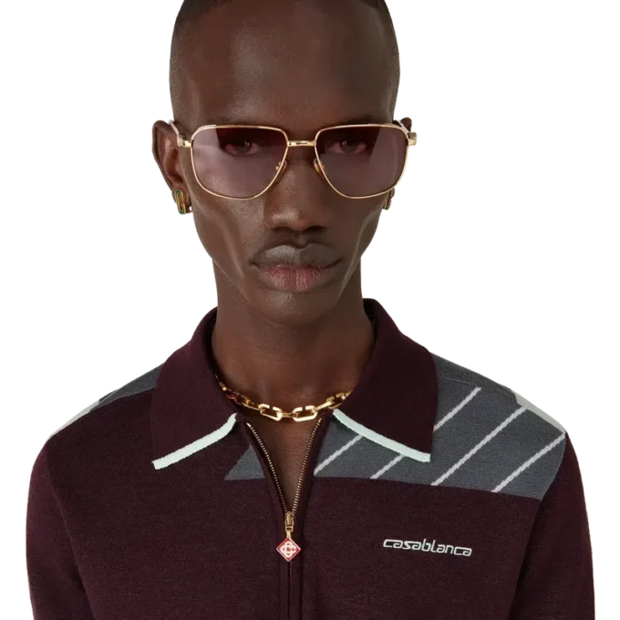 Merino Diagonal Tennis Pikétröja