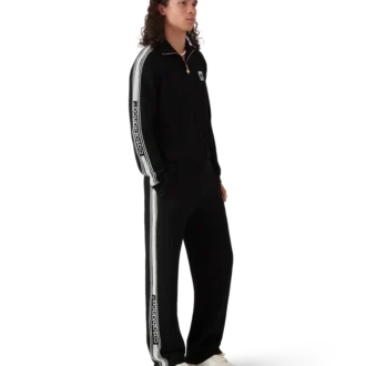 Merino-stickad träningsjacka