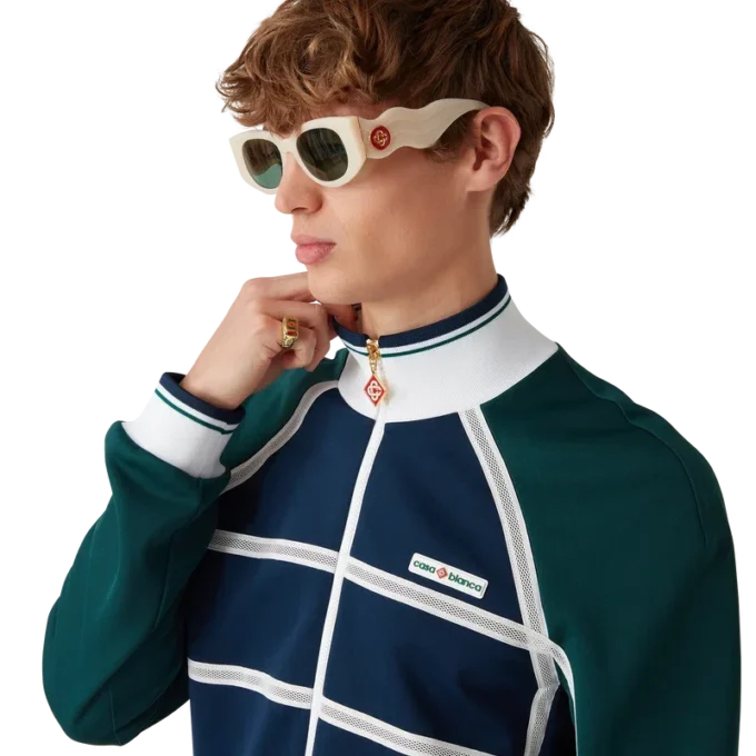 Mesh Tape Track Jacket