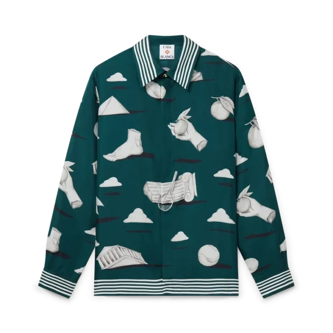 Metaphysical silkskjorta