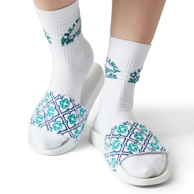 Monogram-frottesandaler för dam Monogram-frottesandaler för dam