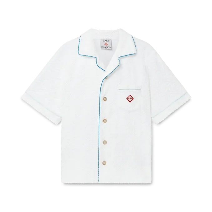 Monogram-frottéskjorta