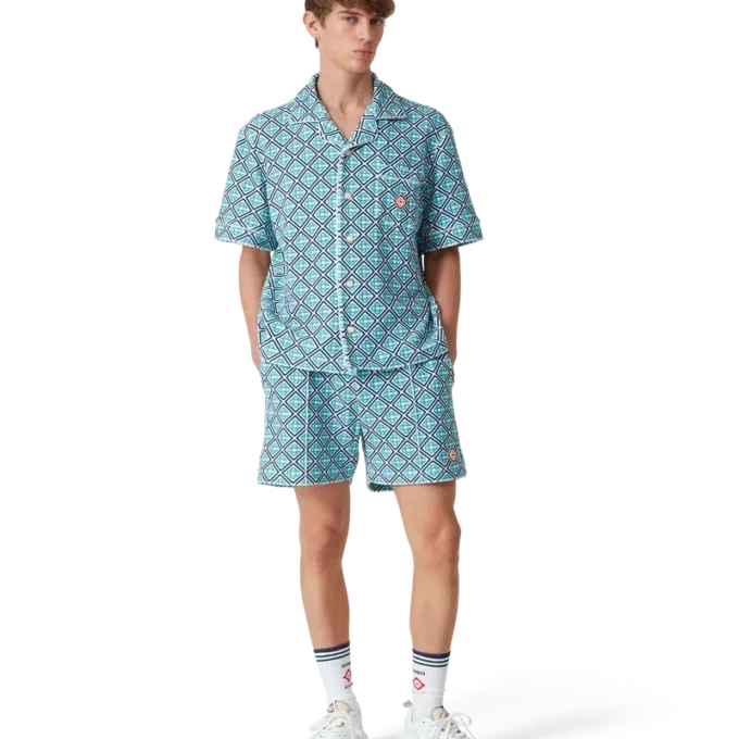 Monogram-frottéskjorta